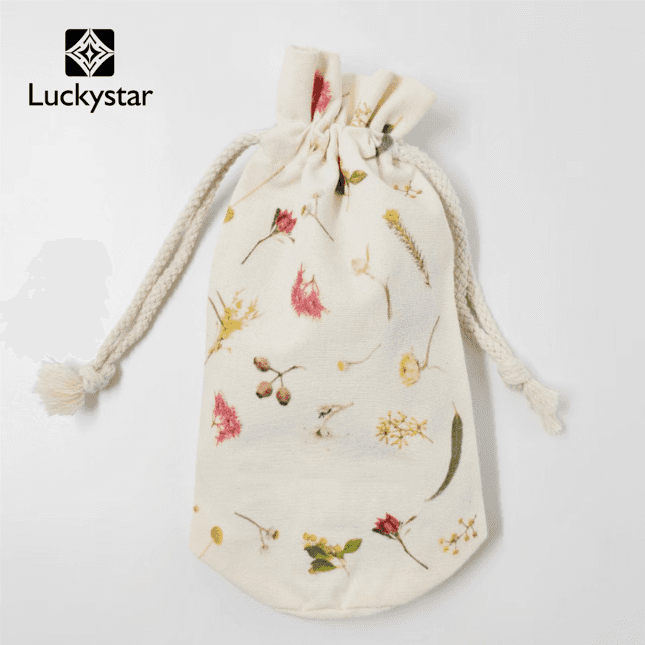 Drawstring Bag Large Capacity Soft Plush Storage Pouch Travel Daily Cosmetics Toiletries Organization Bag