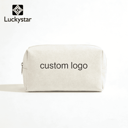 Популярная водонепроницаемая холщовая косметичка большого объема для хранения косметики.
